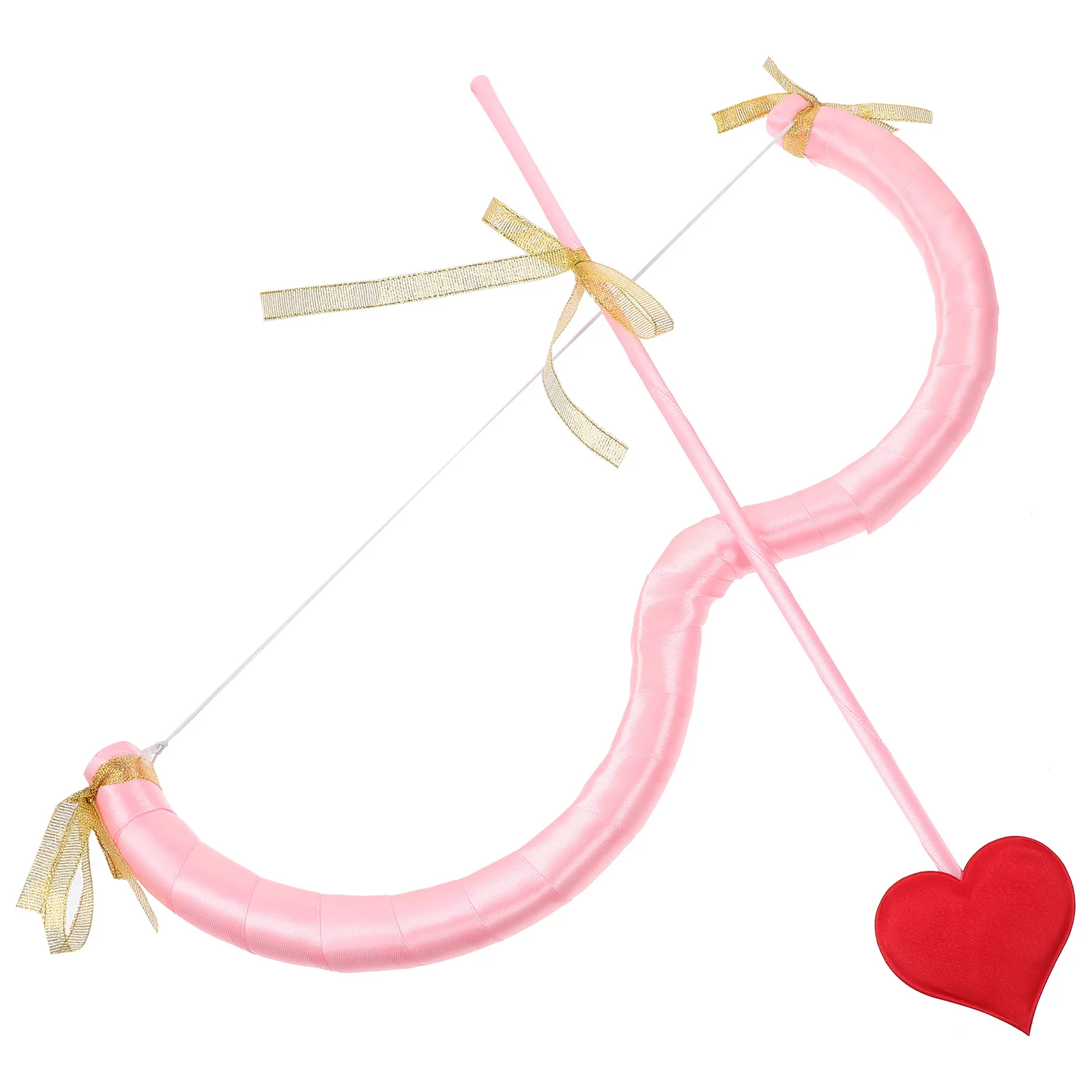 

Costume Props Silk Ribbon Cupid Valentine Arrow Makeup Bow Accessory Decor