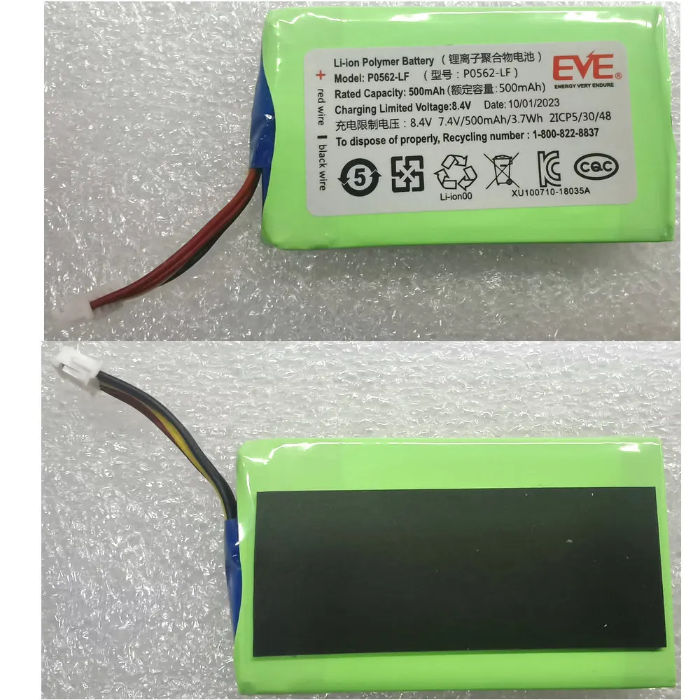 

7.4V 500mah EVE P0562-LF Replacement Battery for Huawei CV80 Mini Portable Photo Printer