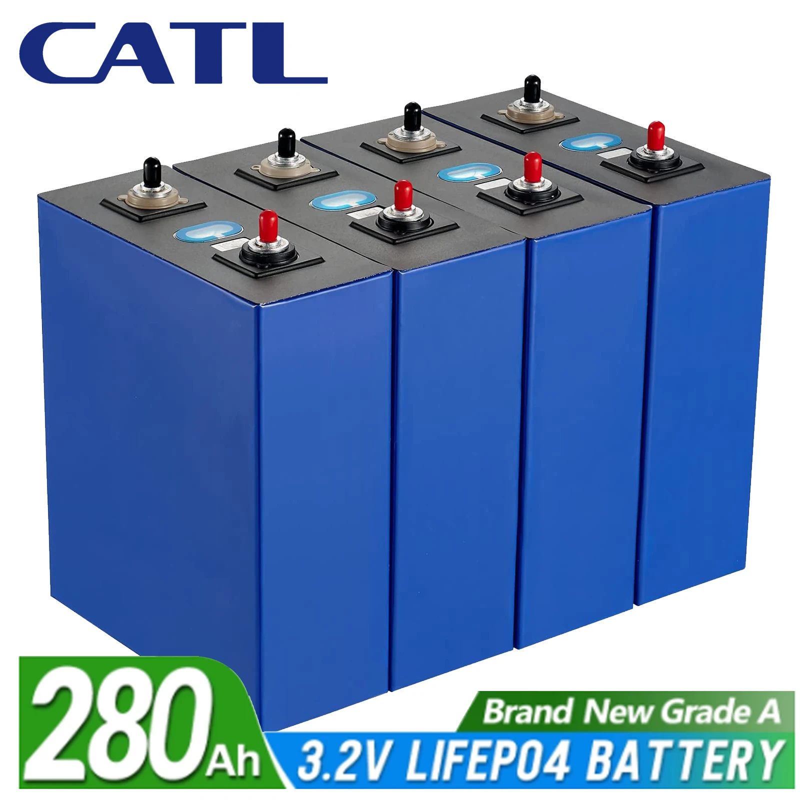 Lifepo4 Catl 3.2v 230ah 280ah 300ah Lithium Iron Phosphate Rechargeable Battery Cells For