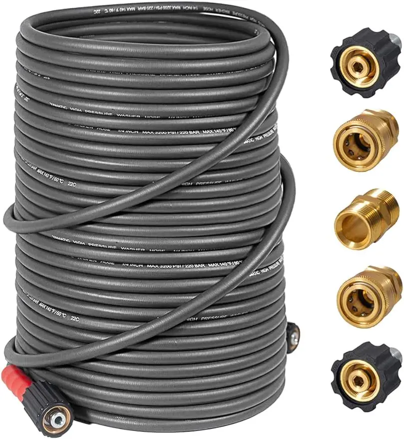 yamatic-super-flexible-pressure-washer-hose-100ft-for-power-washer-replacement-kink-resistant-extension-with-leak-free