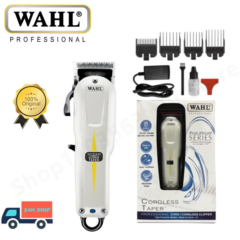 Tagliacapelli Professionale Professionale Senza Fili Wahl 8591 Tagliacapelli Regolabile Con Leva Conica