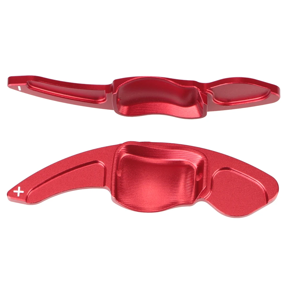 Steering Wheel Paddle Extension Shift Cover 2Pcs/set For VW Golf 5 6 MK6 GTI R Jetta MK5 Passat B6 B7 CC Polo Sharan Tiguan