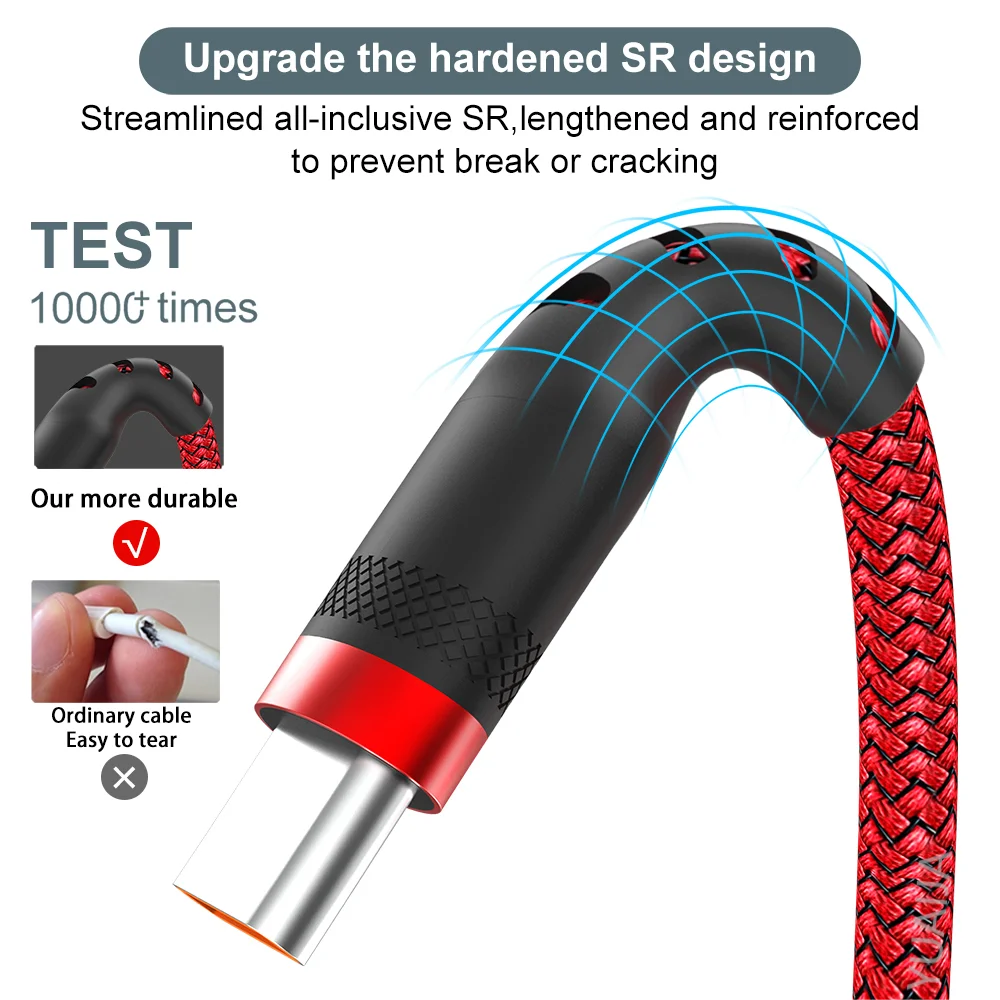 USB Type C Extended 5-Meter USB C 6A Super- Charging Cable Suitable For Huawei,Xiaomi,Vivo,OnePlus, And Leeco Phone Data Cable BEST SELLERS USB Type C Extended 5-Meter USB C 6A Super- Charging Cable Suitable For Huawei,Xiaomi,Vivo,OnePlus, And Leeco Phone Data Cable BEST SELLERS