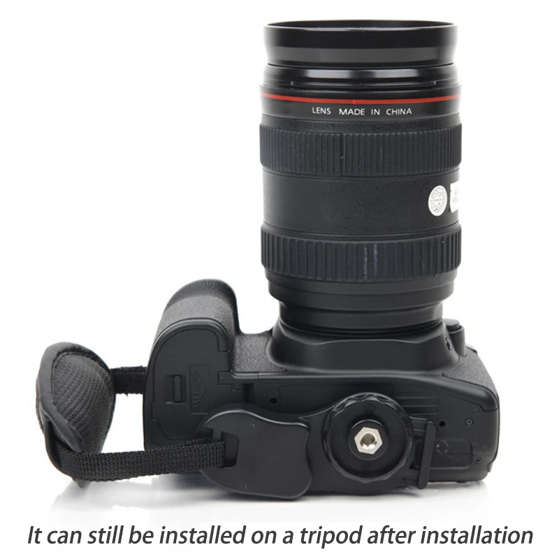 Accessori Macchina Fotografica Cinturino Polso Per Fotocamera Nero 22.5cm - Regolabile E Svelto Cinghia Da Polso Per Fotocamera - Foto 5