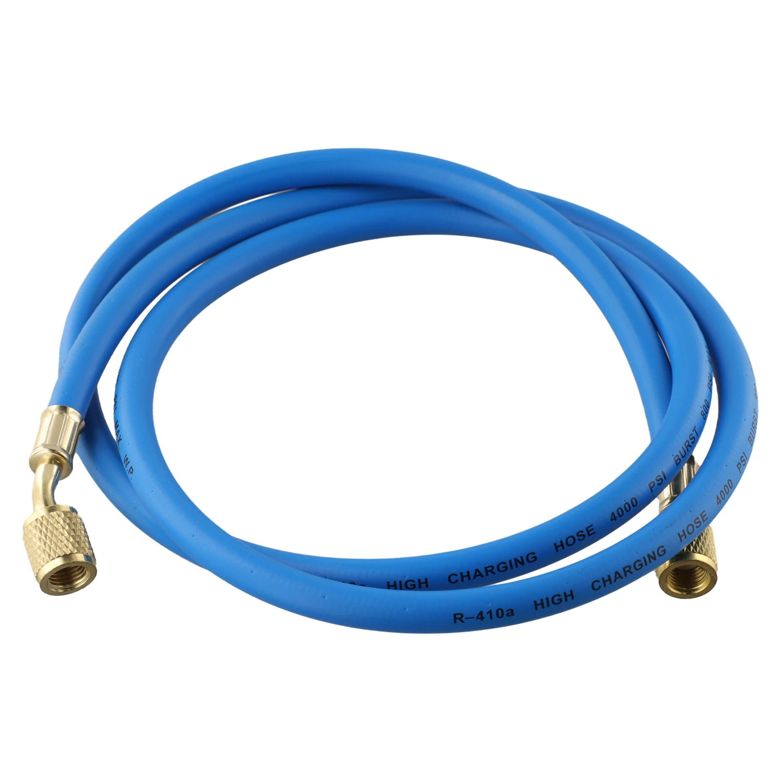 

Refrigerantion Charging Hose 1/4 To 5/16 SAE Thread 4.92Ft 800PSI Tube HVAC Hose Blue Home Improvement Tool Accessories