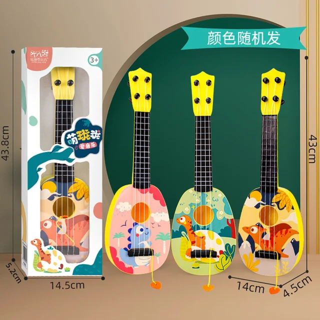 Kids Toy Musical Instrument Baby Toys Ukulele Guitar Montessori Educational Toys Learning Toys for Children Toddler Music Games 5