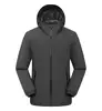 Autumn Winter Lightweight Men Jacket with Hood with Waterproof and Windproof Zipper Outdoor Fashion Men Sports Jacket DIY Logo 6