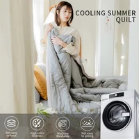 Couverture d'été matelassée japonaise super douce et respirante, confortable pour la peau, légère, idéale pour les climatisations 3