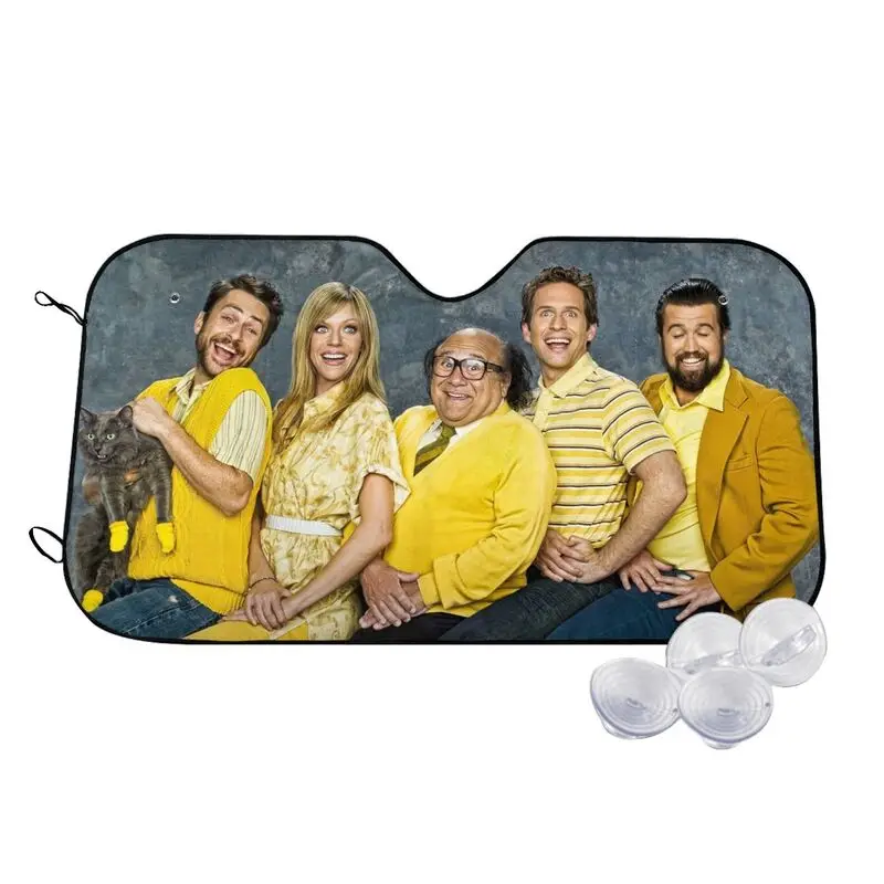 It s Always Sunny In Philadelphia Driving Auto Sun Shade