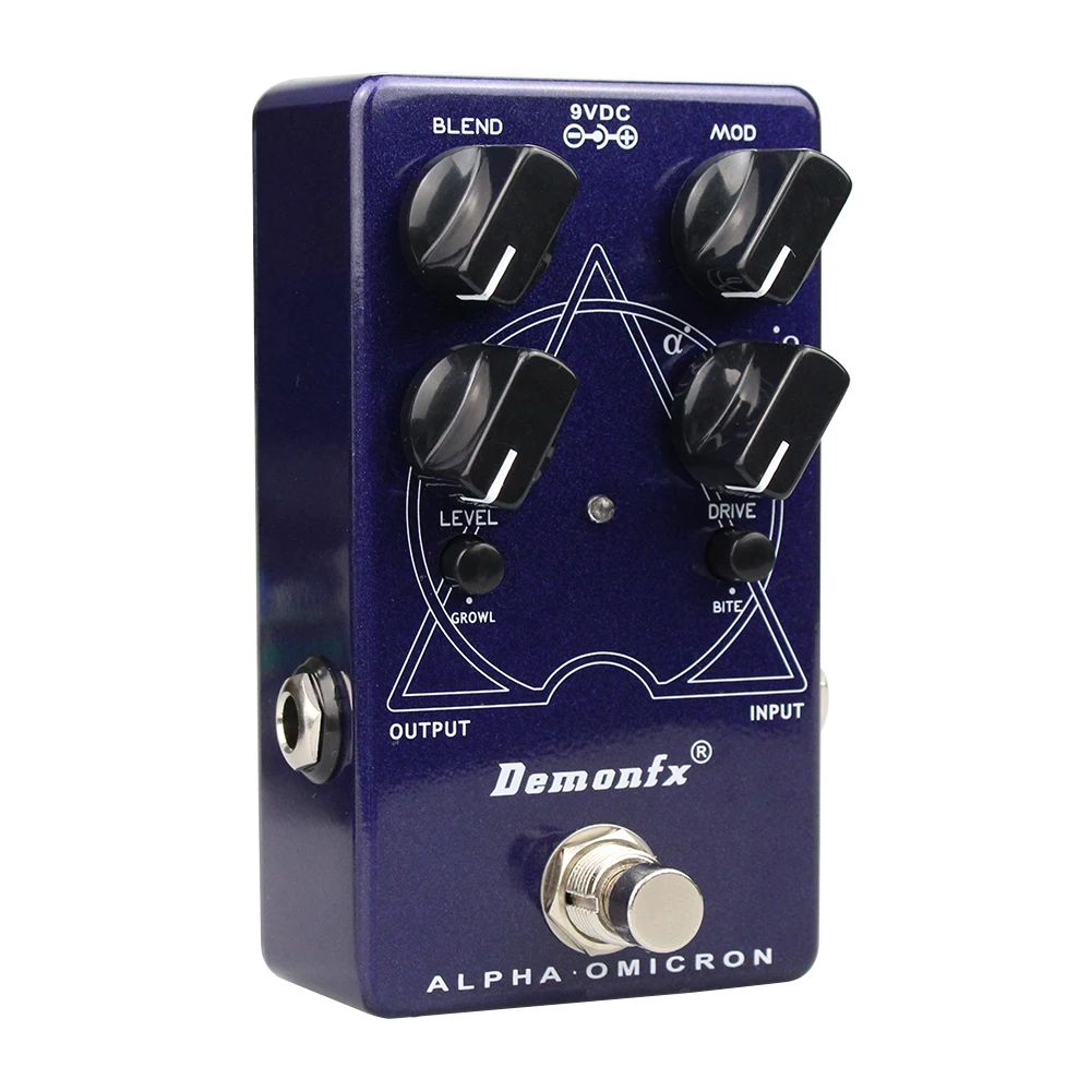 NEUE Demonfx Alpha Omicron Bass Wirkung Verzerrung Pedal - AliExpress