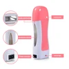 LULAA Roll on Wax Kit for Hair Removal Soft Portable Single Depilatory Roll on Wax Warmer Wax Roller Kit for Women Men Waxing 4