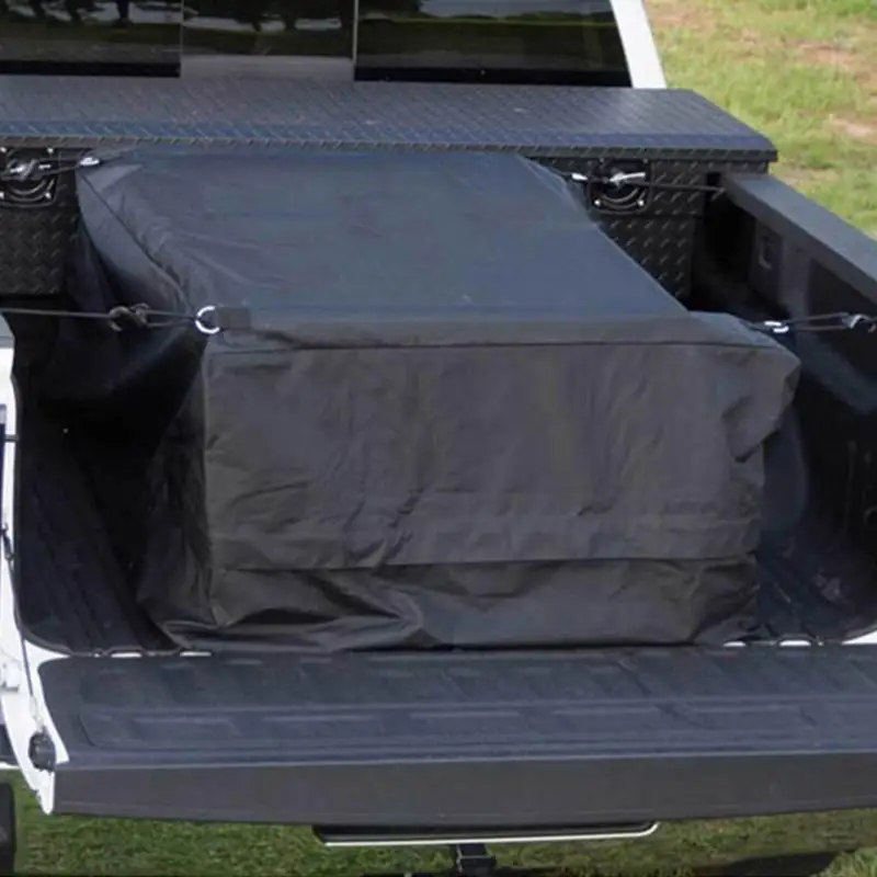 Truck Storage Bag With Cargo Net Pickup Truck Roof Bag Waterproof And Sunscreen Storage Bag Car Exterior Accessories 4