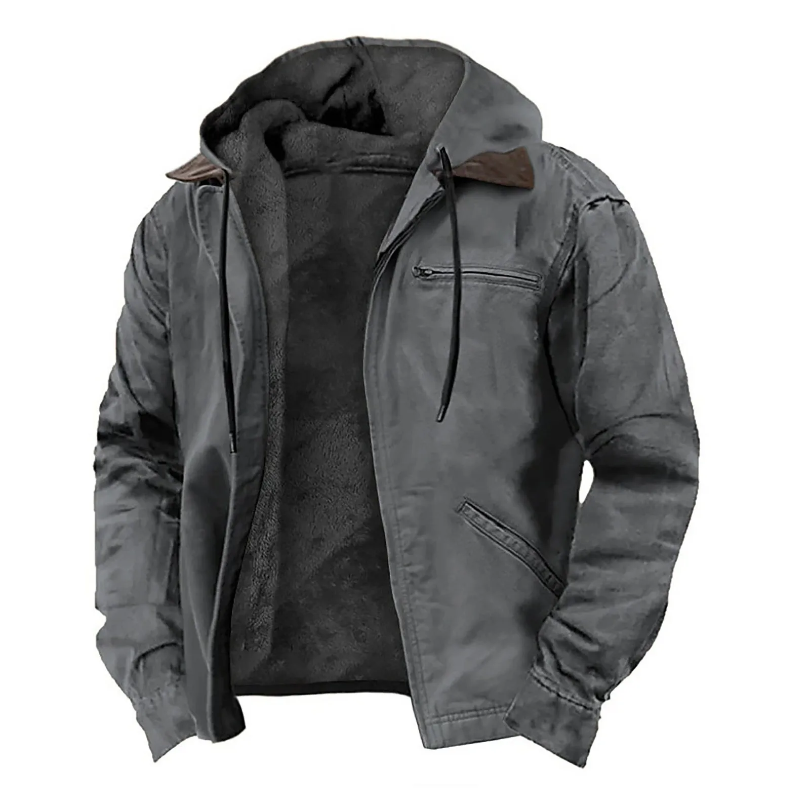 Mens Raincoat Europe And The United States Border Windproof Multicolor Solid Color 3d Printing Digital Printing Mens Rustic Coat 4