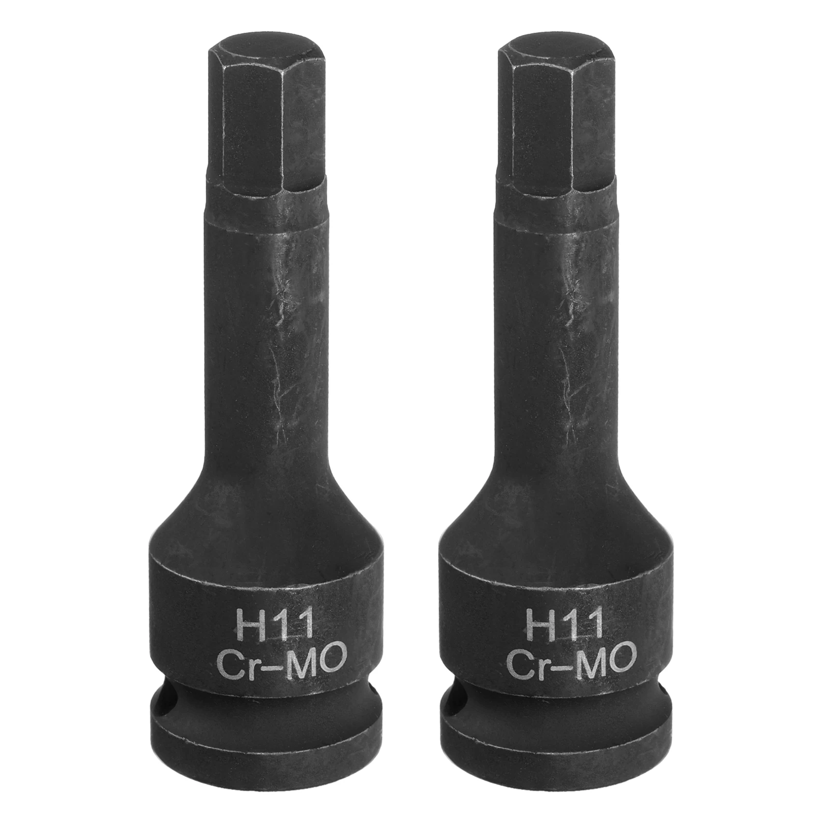 2pcs H4-H22 Hex Impact Bit Socket 1/2" Drive CR-MO Steel Hex Lengthen Screwdriver Socket Adapter for Electric Ratchet Wrenches 2pcs H4-H22 Hex Impact Bit Socket 1/2" Drive CR-MO Steel Hex Lengthen Screwdriver Socket Adapter for Electric Ratchet Wrenches