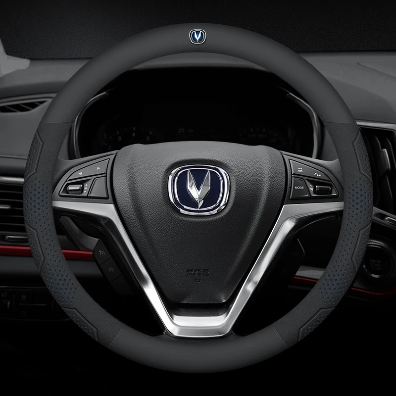 Фото Аксессуары из углеродного волокна и замши для Changan CS35 Plus CS85 Aslvin CS75 CS95 CS70 Raeton CS55 №5