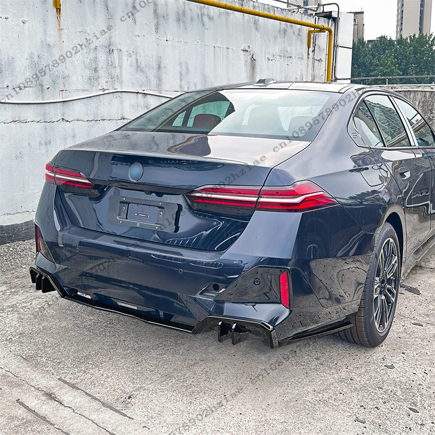 BMW i5 G60 G61 M 스포츠 2023-2025 차량용 리어 범퍼 디퓨저 립 사이드 스포일러 코너 커버 스플리터 보호 개조
