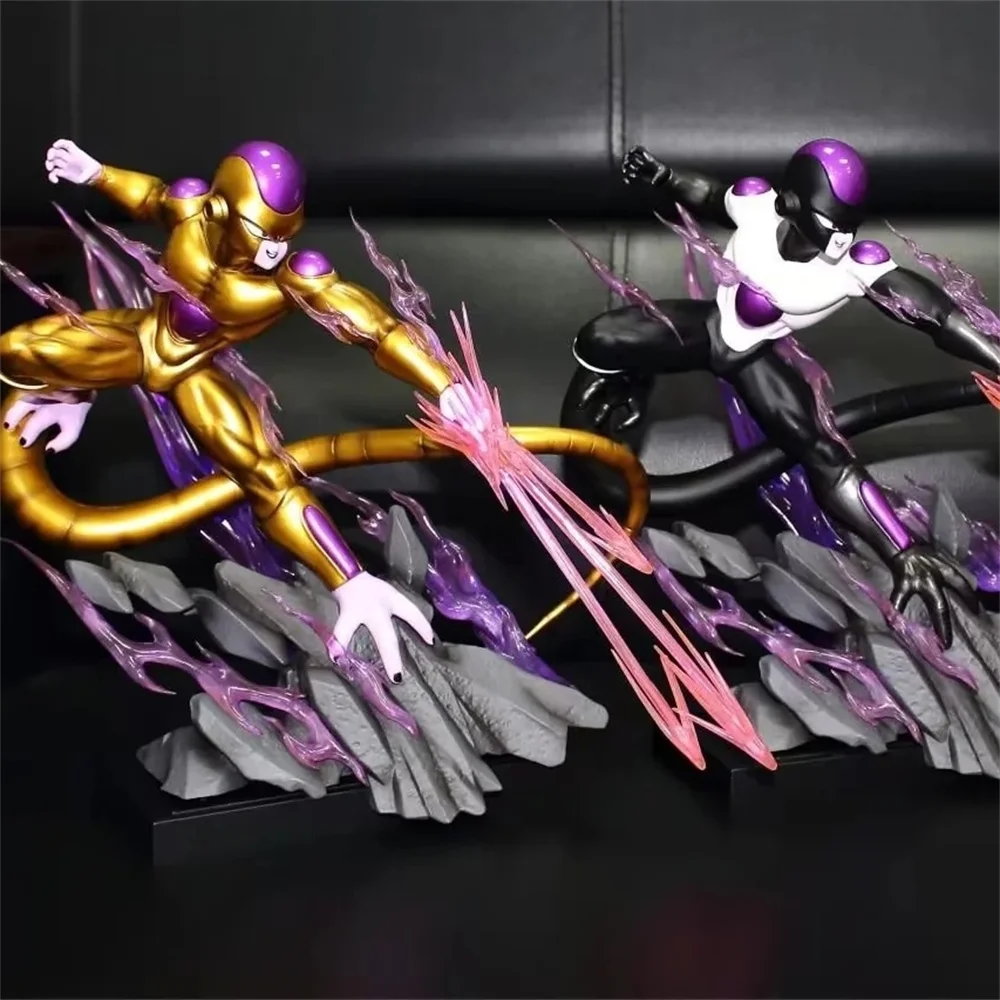 

Anime Dragon Ball Frieza Gold Final Form PVC Action Figure Collectible Model Doll Toy 24cm