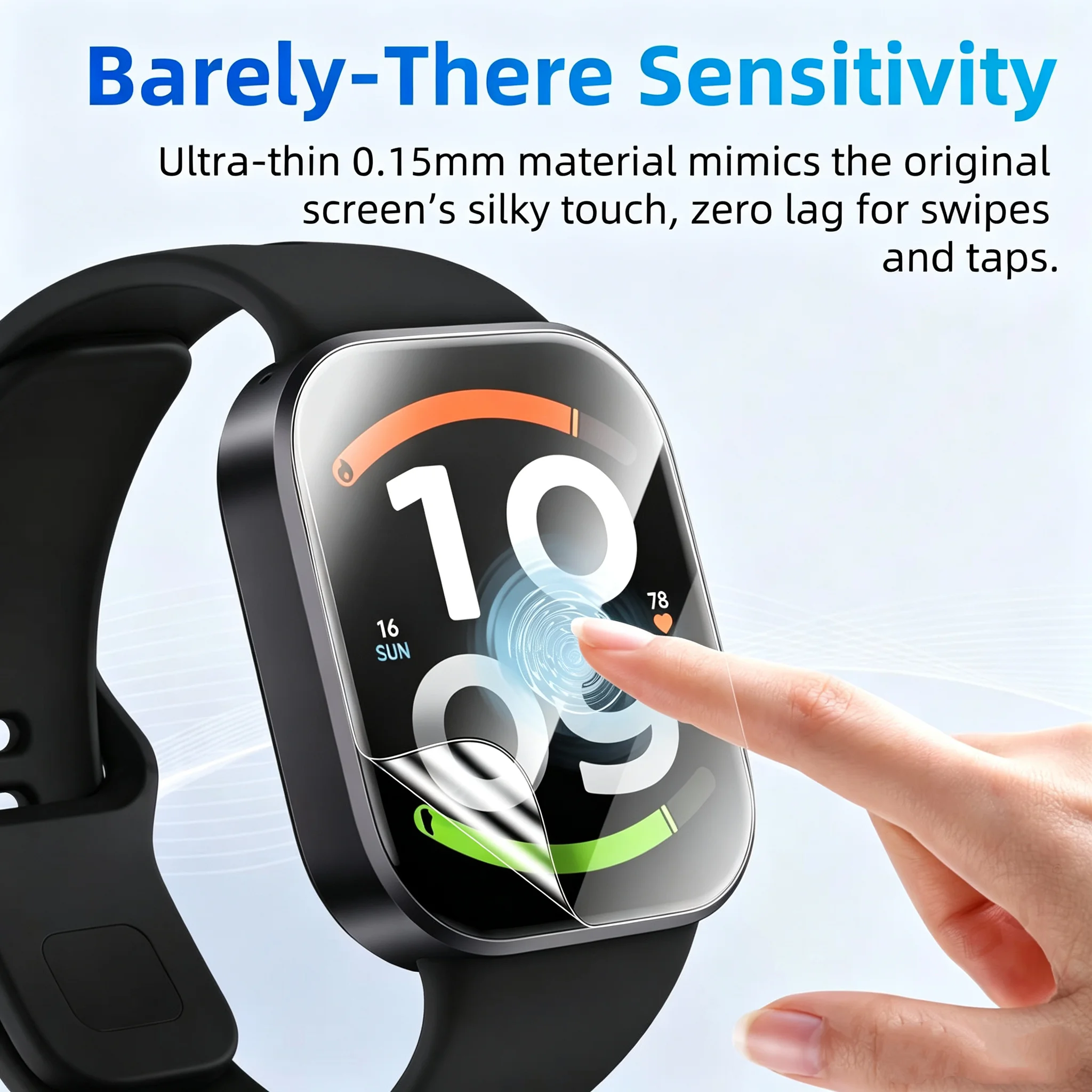 Premium Hydrogel Screen Protector - HD Full Coverage Soft Film