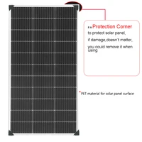 Boguang panneau solaire 1200W 960W - 600W 480W- 120W 12v solar panel panneaux PET chargeur pour Powerbank/camper/Batterie 12V/Kit Solaire Panneau domestique 3