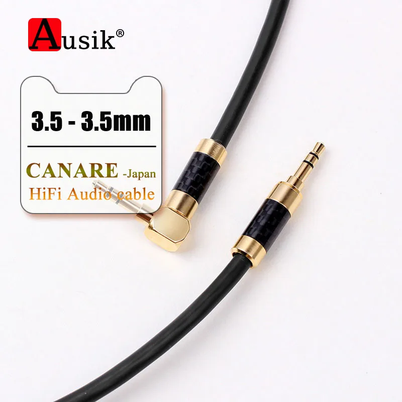 

A083 Hifi 3.5mm To 3.5mm Stereo TRS(male) AUX Canare Audio Cable 0.5M / 1M / 2M / 3M / 5M