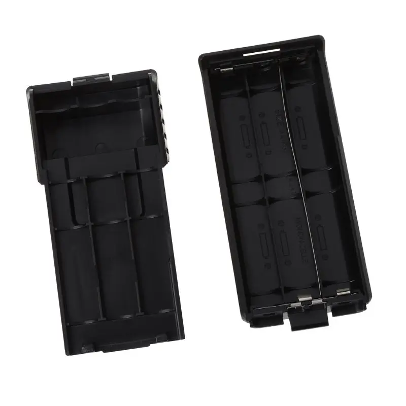 Two Way Radio BF-UV5R Walkie Talkie Speaker Extended 6x AA Battery