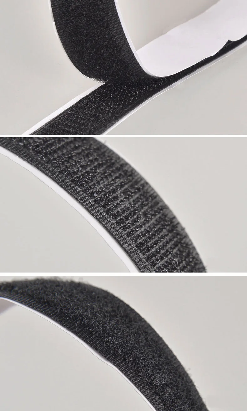 10Meters Strong Self Adhesive Hook and Loop Fastener Tape Magic Strips Industrial Strength Sticky Fastener DIY Craft Accessories