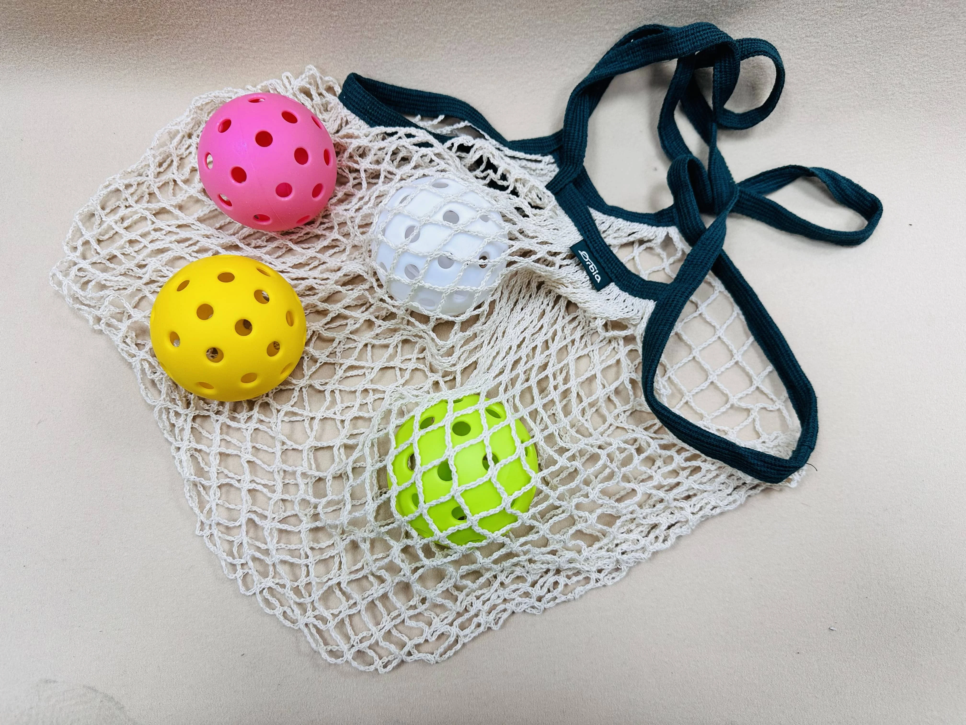 Pickleball Ball Bag Carry Bag Cotton Net