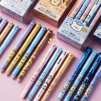 36/48/60Pcs Set 48 Color Random Gel Pen Core 0.5mm Writing Pens Ideal for Note-Taking, Writing, Office, School, and Home Use 3
