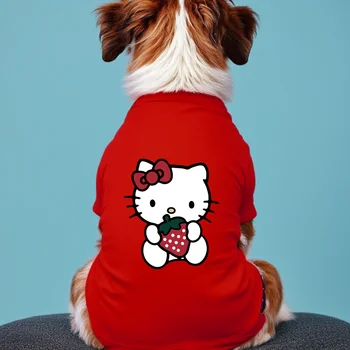 Strawberry Hello Kitty Pet Shirt 1