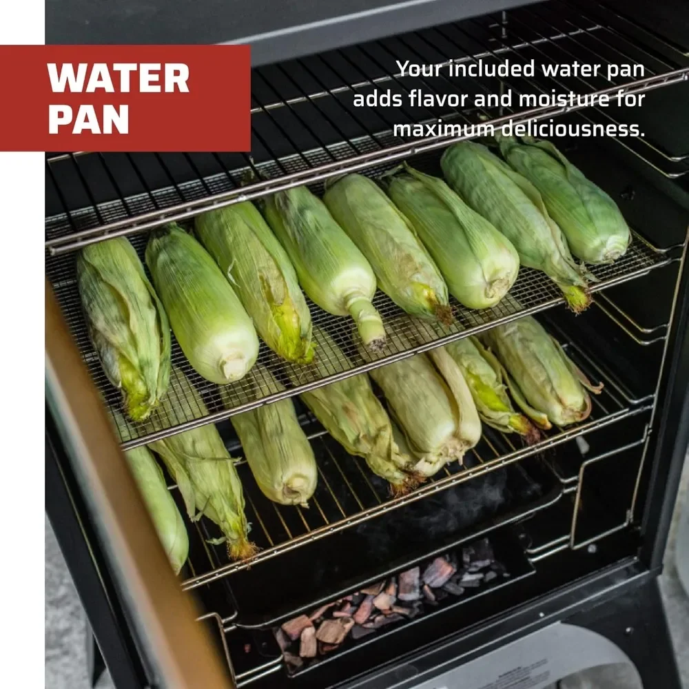 Vault - Vertical, Propane Meat Smoker for Outdoor Cooking of Meat, Pies & More - 150°F to 350°F Range - 18" 6