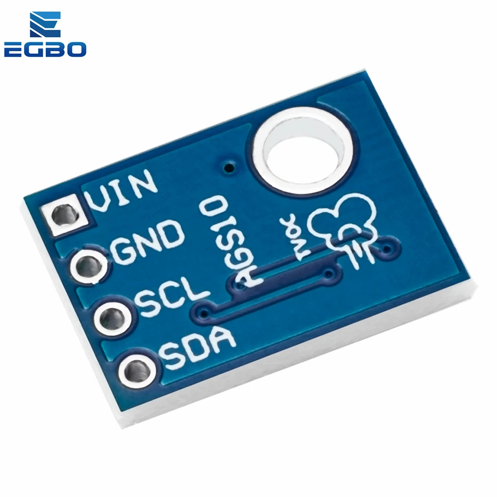 1 ~ 10 Stück AGS10 TVOC Luftqualitäts-Gassensor I2C MEMS ersetzt AGS02MA EGBO – Detail 6