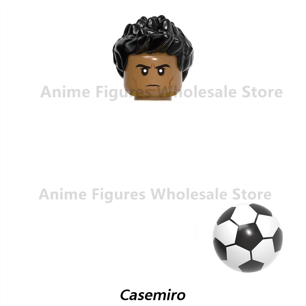 Football Sports Star Model 4.5cm Bricks Series Characters Mini Action Figure Building Blocks Kids Toys For Education Gifts 5