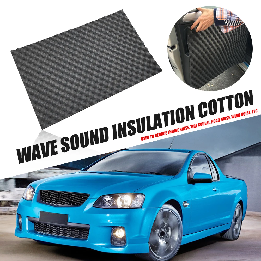 Car Sound Deadening Mat 18mm Thick PVC NBR Noise Insulation Foam