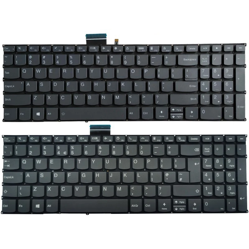 Teclado do Portátil para Lenovo Ideapad 315itl6 3-15ada6 3-15alc6 Russo us uk Azerty Francês Espanhol Latim Novo