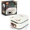 220V Non-stick Household Food Pancake Baking Machine Electric Hot Pot Home  3 in 1 Hot Pot Grill Crepe Maker 3
