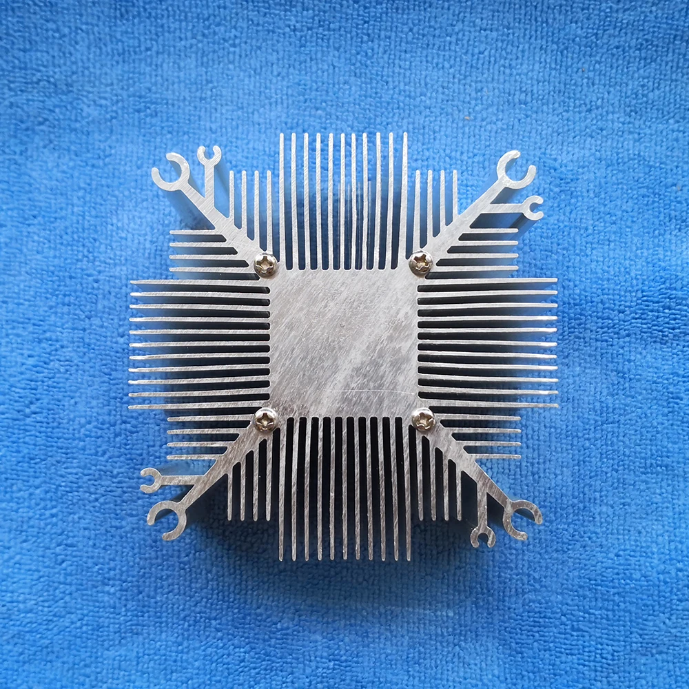 Square 92x92x45mm Aluminium Heat Sink for 20W 30W 50W High Power LED Spot Light Panel Bulb Lamp COB