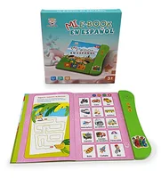 Spanish Learning Sound Book Reading Machine Children Early Educational Toys Multifunctional Music Baby E-book Kid Christmas Gift 1