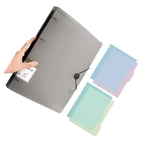 4 Rings Binder 12.59x9.76Inch Hold up 220Sheets Water Resistant for Student Teacher Office Workers Presentation Folder 6