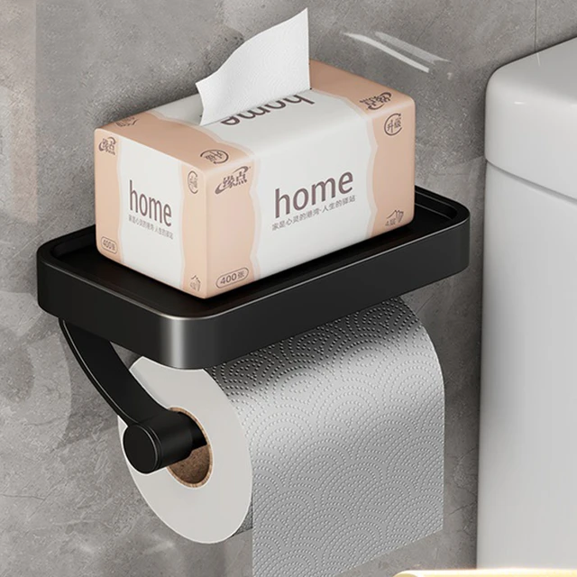 Porte papier hygiénique étanche, boîte rangement de mouchoirs - Plan C