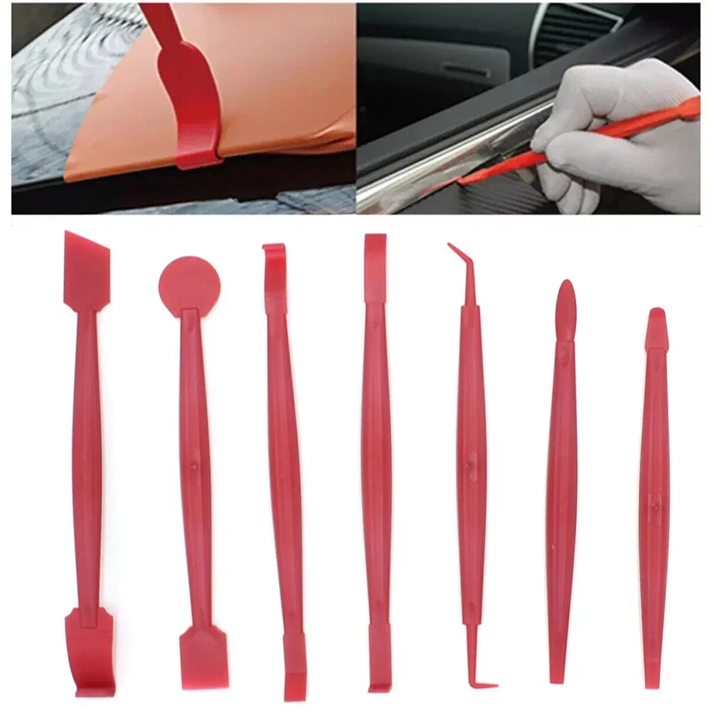 Car Paint Car Vinyl Cutting D Carbon Fiber Decal Film Decals Red Suitable For Application Type Application Tool
