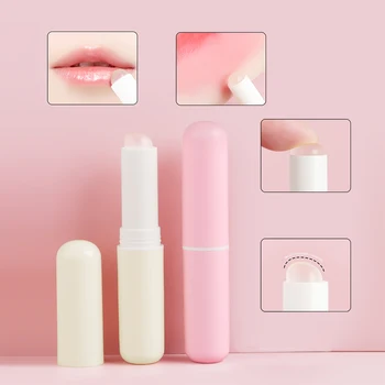lip brush, 1pcs Plastic Cute Covered Portable for Smoother & Fuller Lip Appearance makeup brush For Making Up Supply 1
