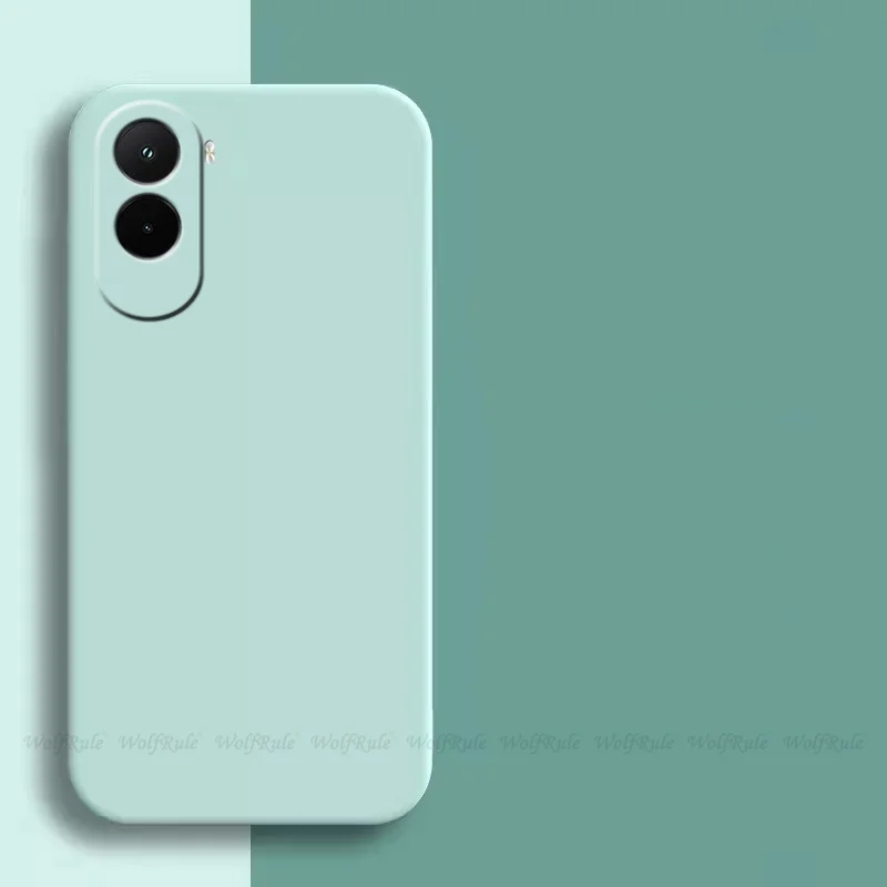 Shockproof Liquid Silicone Phone Back Bumper TPU Soft Case Cover