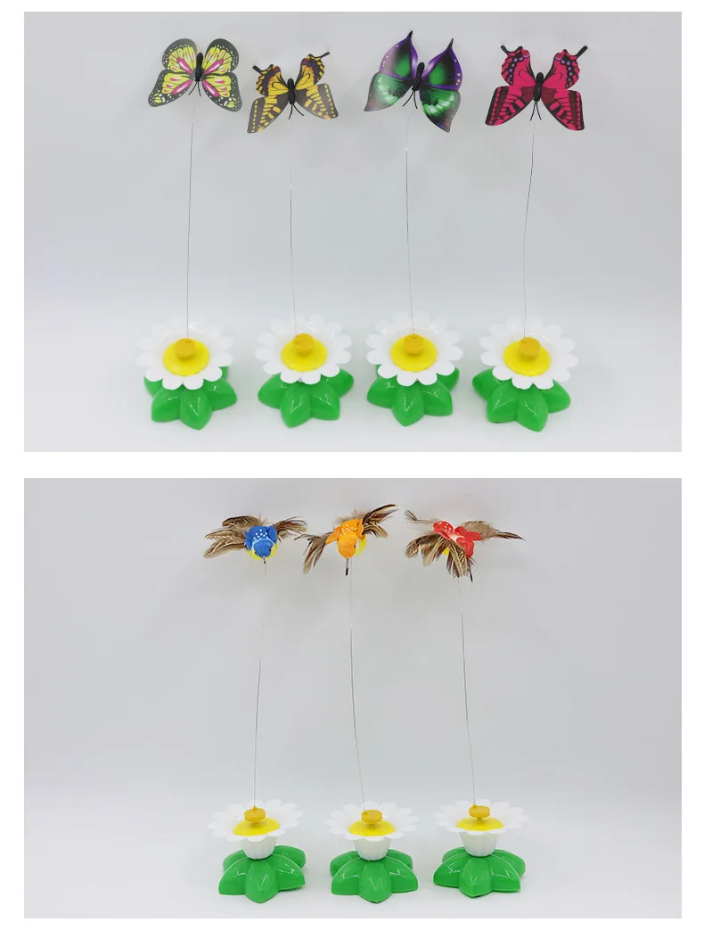 Title 10, Rotating Electric Flying Butterfly Colorful Int...