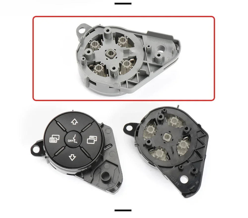 Auto Multifunktions-Lenkradsc halter Knopf Kit Steuers chl üssel für Mercedes Benz W164 X164 W251 ml Gl Autozubehör 07-11 – Detail 5