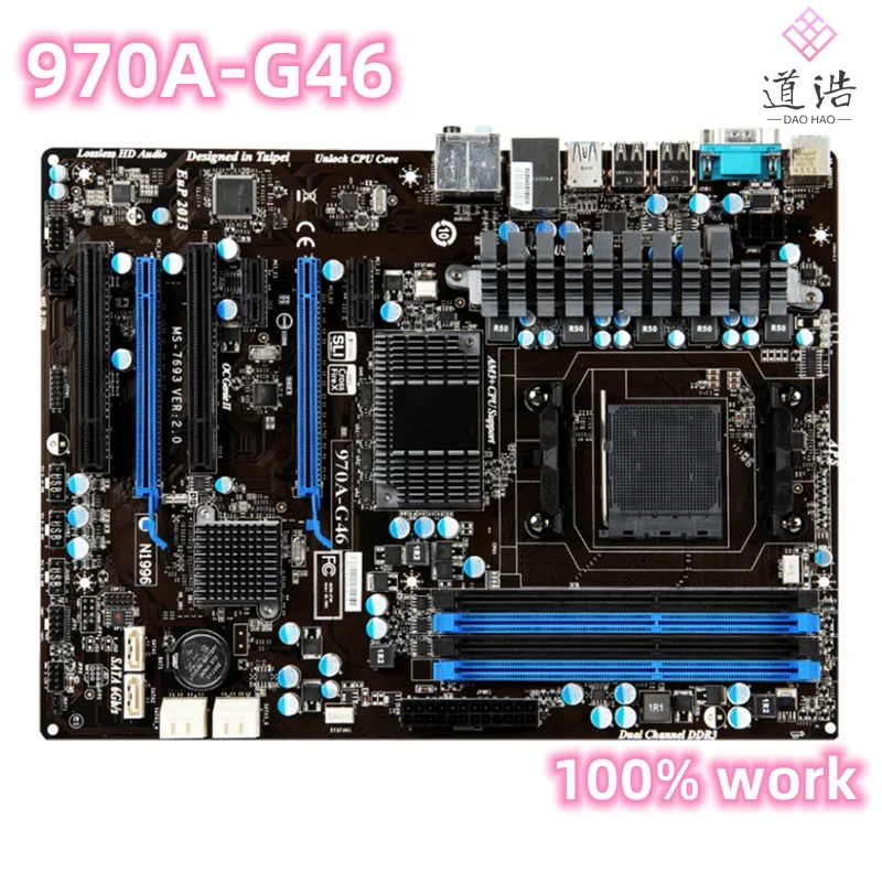 For 970A-G46 Motherboard 32GB SATA III USB3.0 Socket AM3+ DDR3 ATX 970 Mainboard 1 S97ec1b3bcff24d189136a06f4573fdddT