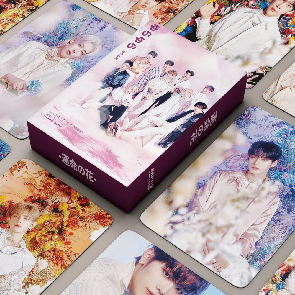 55pcs/set Kpop ZB1 ZEROBASEONE Lomo Cards Photo album