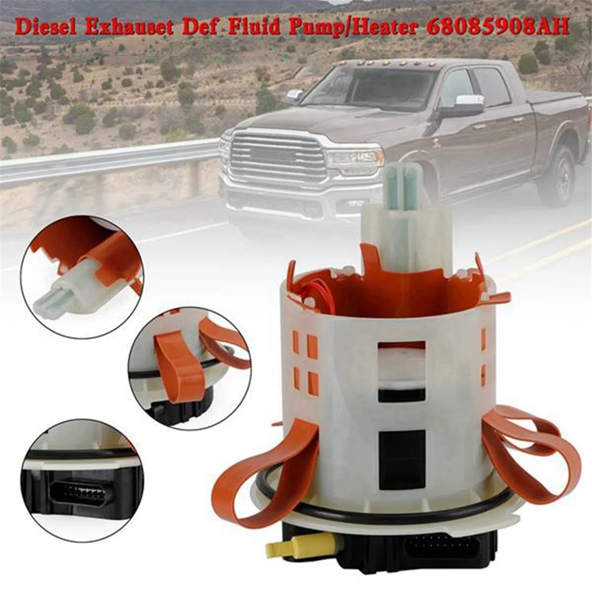 68085908AH Car Crude Oil Exhaust Def Fluid Pump/Heater for Ram 2500 3500 2013- Car Accessories