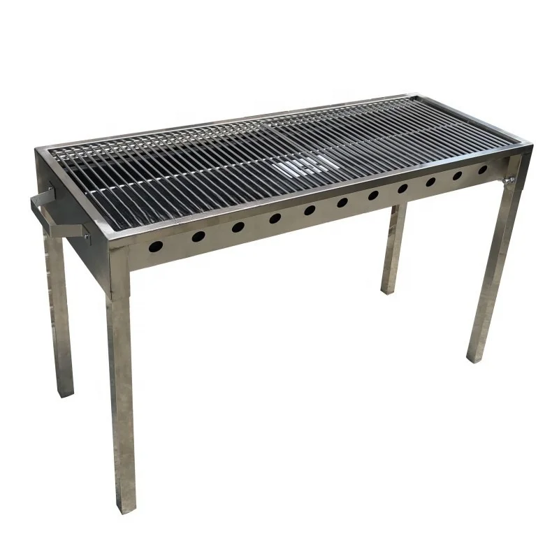 Traditioneller, maßgeschneiderter Holzkohlegrill mit Hochleistungsgrill