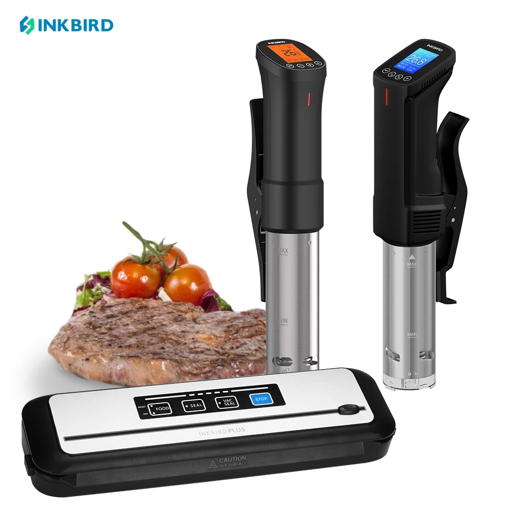 INKBIRD Smart Kitchen Appliances Home Culinary Tool WIFI Sous Vide Vacuum Cooker or Vacuum Sealer Immersion Circulator 220V EU inkbird 110v home cooking appliance kitchen tools wifi sous vide smart vacuum slow cooker submersible immersion circulator 1000w