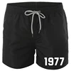 1977 Print Quick Drying Shorts Summer Men Swimwear Beach Board Shorts Briefs Man Swim Trunks Swimming Shorts Beachwear For Male 3